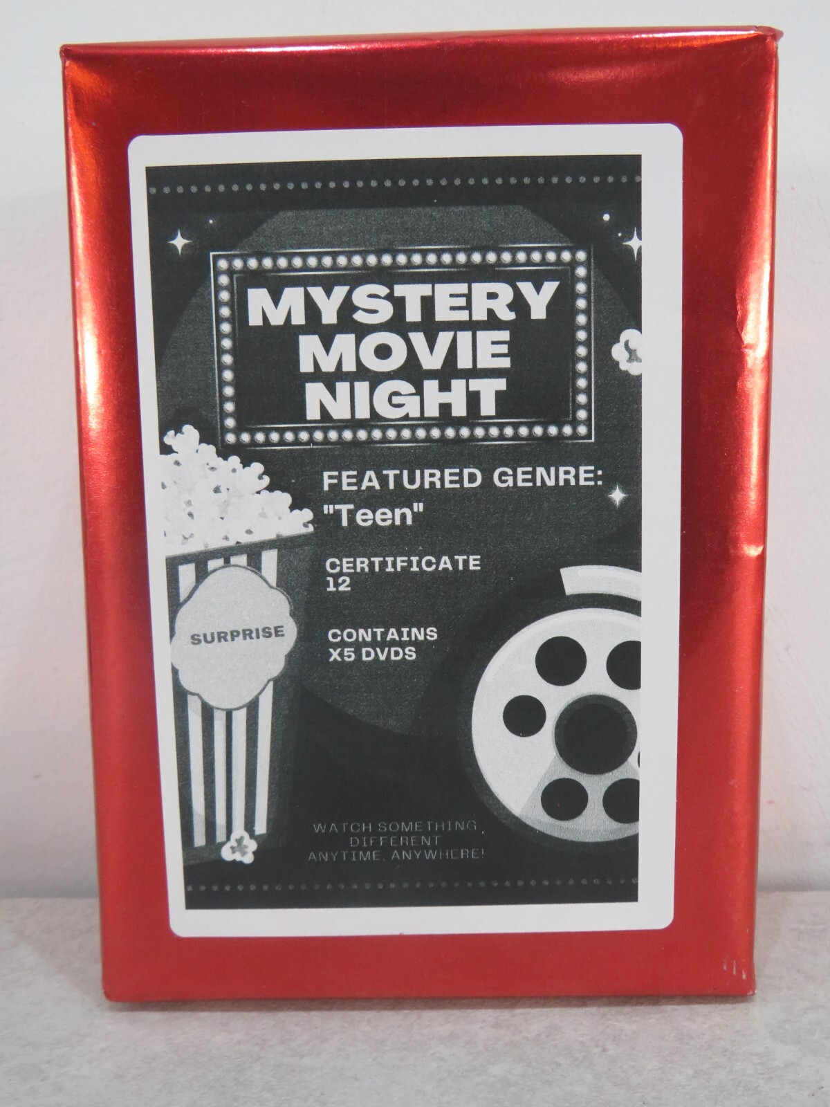 Mystery Movie Night Contains 5 DVDs Watch Something Different Every Night