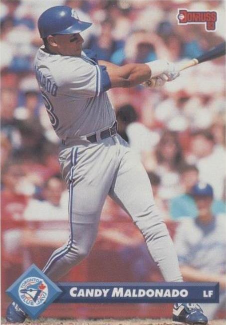 1993 Donruss - Candy Maldonado #684 - 1 of 1