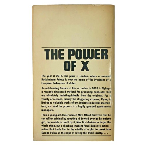 THE POWER OF X by Arthur Sellings 1970 1st PB Predicted the European Union EU! - Imagen 3 de 9