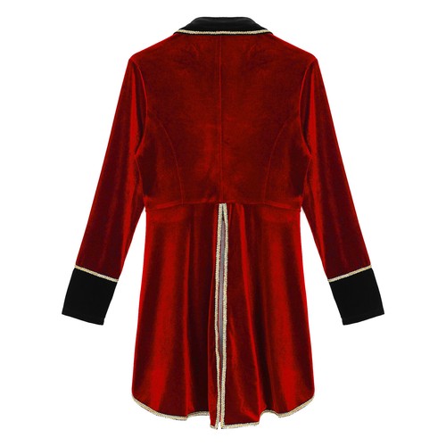 Adult Womens Circus Ringmaster Cosplay Costume Steampunk Tailcoat Jacket - Picture 118 of 141