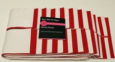 jelly roll Red and White Solid 2 1/2 x 45" 40 piece pack