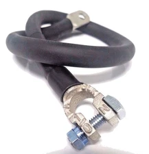 Negative Battery Cable 1/0 AWG 0 Gauge Copper Custom Made Auto,Truck, SAE