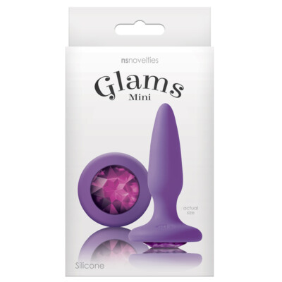 Glams Mini - Purple Gem Tapered Silicone Anal butt plug Pleasure Sex Toy | eBay Glams Mini - Purple Gem Tapered Silicone Anal butt plug Pleasure Sex Toy | eBay