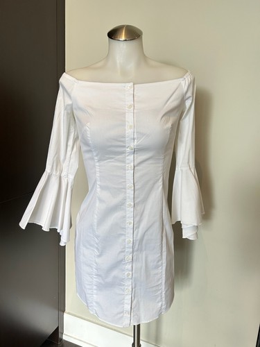 INTERMIX Black & White Corset Dress Size S Retail $500 - Picture 9 of 12