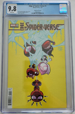EDGE OF SPIDER-VERSE #1 CGC 9.8 GRADED MARVEL COMICS 2023 SKOTTIE YOUNG VARIANT