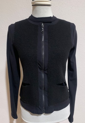 CONVERSE ONE STAR Womens Size S Military Style Jacket Blazer Buttons Pocket Look - Foto 22 di 22
