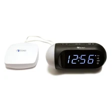 Krown Visual Vibealert Alarm Clock With Bed Shaker  VVIB