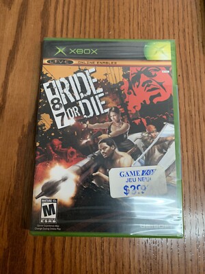 187: Ride or Die (Microsoft Xbox, 2005) Brand New Sealed Ubisoft
