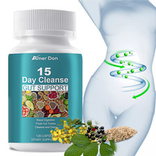 15 Day Cleanse - Gut and Colon Support, Detox...
