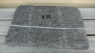 Moving Pad 66'' x 90'' Gray Cargo Blanket Soft Environmentally Friendly ~ 15/Case
