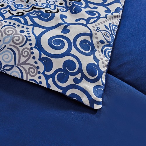 5 Piece Comforter Set Duvet Insert Bedding All Season Reversible Comforter Sets - 第 15/59 張圖片