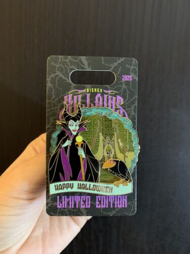 Disney Happy Halloween Villains - Maleficent Diablo - Spilla Edizione Limitata - Foto 1 di 4