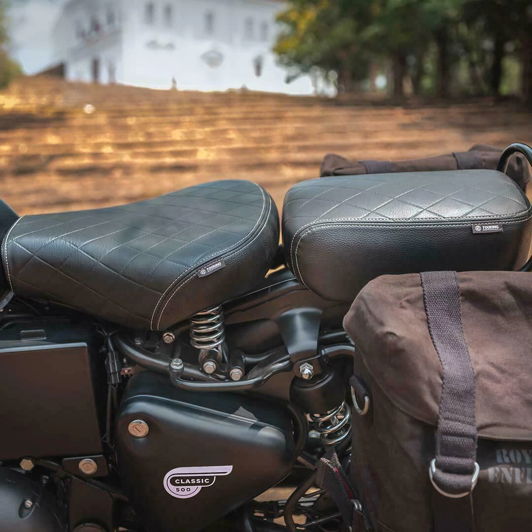 Royal enfield classic 500 passenger seat deals
