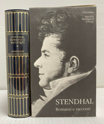 Stendhal ROMANZI E RACCONTI Mondadori 1996 VOL.1 1A ED I Meridiani Libro