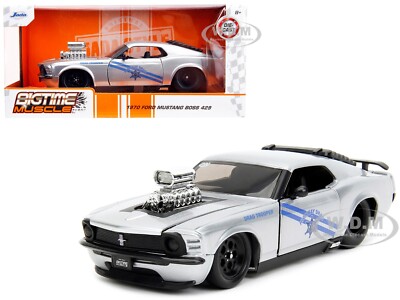 1970 FORD MUSTANG BOSS 429 SILVER 