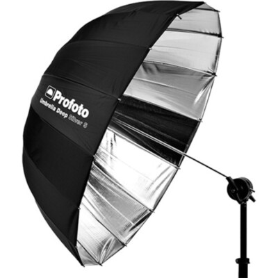 Profoto Deep Small Umbrella | 33'', Silver **USED VERY GOOD**