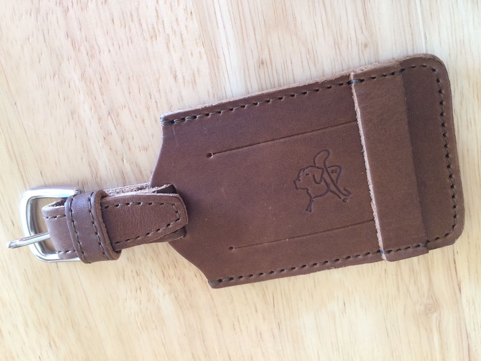 Saddleback Leather Luggage Tag Brand New Full Grain Leather eBay