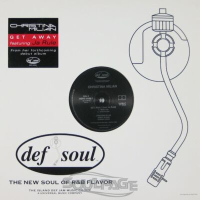 Christina Milian feat. Ja Rule - Get Away - 12'' US Promo NEU
