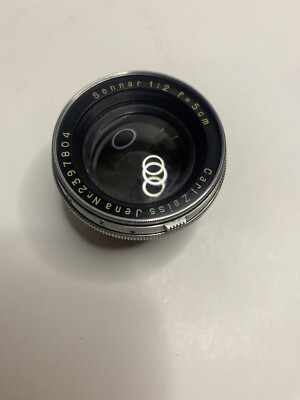 Vintage Contax RF MOUNT Carl Zeiss Jena 5cm F2 SONNAR Rangefinder