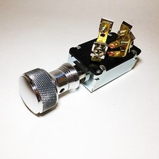 Hot Rod Keyless Ignition Dashboard Switch- Custom Knurled Knob Bezel Hot Rod Keyless Ignition Dashboard Switch- Custom Knurled Knob Bezel