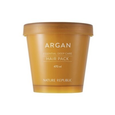 Nature Republic Morocco Argan Oil Hair Mask Pack 470ml For Damaged Dry Hair