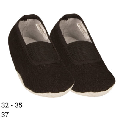 Avento Mädchen Balletschuhe Turnschläppchen Turnschuh Gymnastikschuhe schwarz