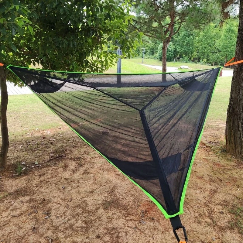 Outdoor Camping Multiple Person Hammock Triangular Aerial Tree