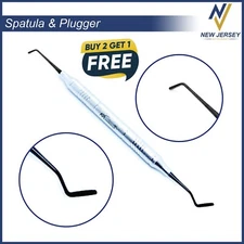 Dental Composite Filling Instruments Spatula & Plugger Titanium black Tips