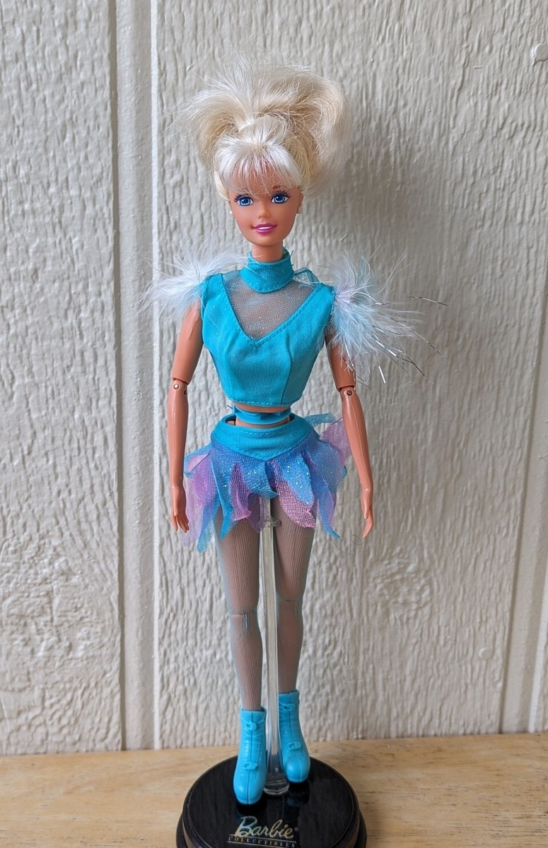 1997年バービーBarbieオリンピック黒人アイススケート　ヴィンテージ 1997年バービーBarbieオリンピック黒人アイススケート ヴィンテージ