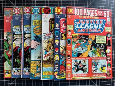 DC Justice League Of America #111-116 (115X2) 100-Pg Super Spectaculars