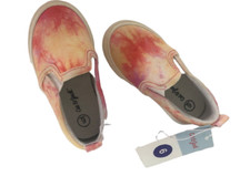 NEW Cat Jack Girl s Tie-Dye Slip-On Alexus Sneaker Size 6 Pink Yellow Orange