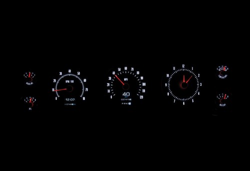 Dakota Digital 1967 Chevy Impala Caprice Retrotech Gauge System RTX-67C-IMP-X - Picture 12 of 21