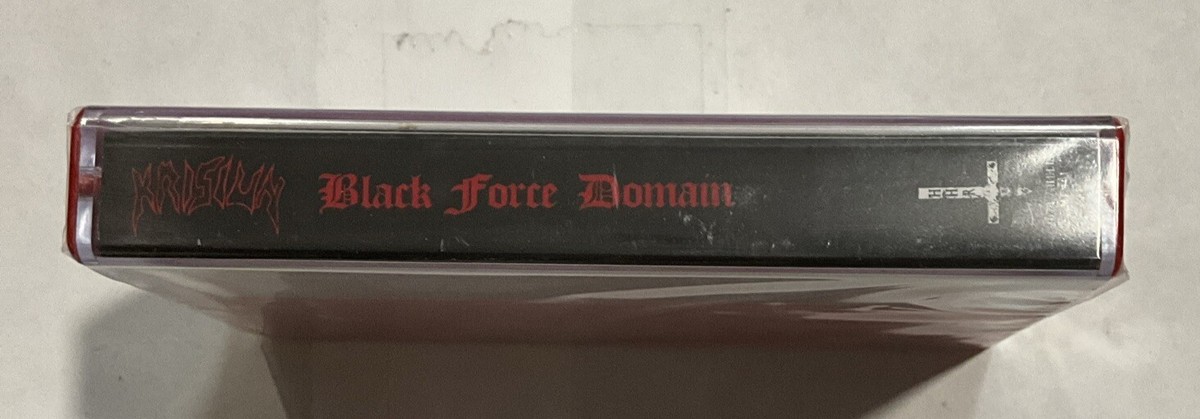 Krisiun - Black Force Domain Cassette 2024 Hells Headbangers HELLS