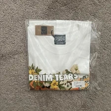 STUSSY x DENIM TEARS Annie Lee Artist Tee T-Shirt Six No Uptown Sz S Sealed NEW