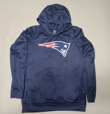 NFL Team Apparel New England Patriots Pullover Hoodie Youth Size L 14/16 