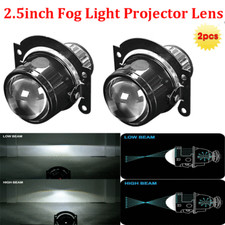 2x 2.5inch Fog Light Lamp Bi-xenon Projector Lens H11 Hid Led Car Retrofit Kit