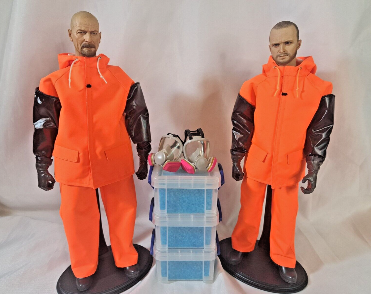 Breaking Bad Jesse Pinkman Azul Hazmat traje Versión 15 cm Figura de