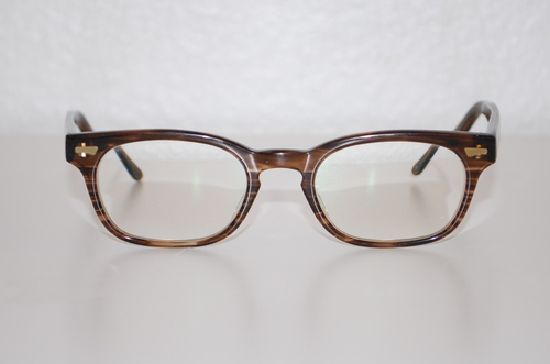 SALT Adler 49 21-145 Brownstone Tortoise Shell Eyeglass Frame JAPAN Prescription