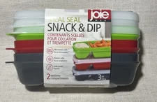 Joie Meal Seal Snack Dip Set of 3