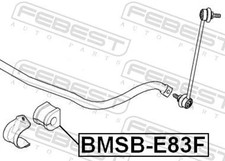 Für FEBEST BMSB-E83F SLEEVE STAFF. FRONT BMW X3 E83 2003-2006 E