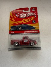 Hot Wheels Classics Series 5 Custom 56 Ford Truck Red 630 Bp6 Hot Wheels Classics Series 5 Custom 56 Ford Truck Red 630 Bp6