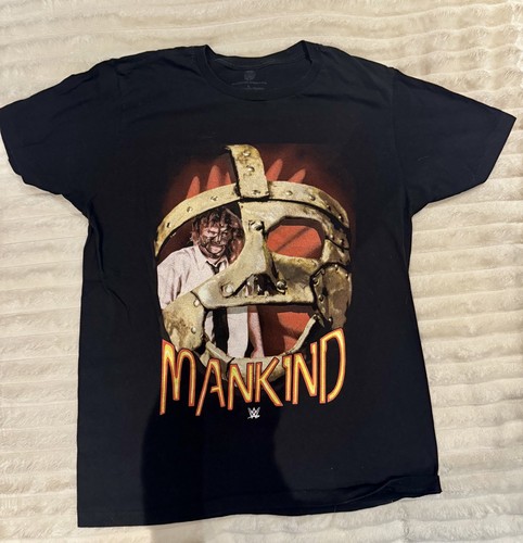T-shirt Mick Foley Mankind Profession - Taille S à 5XL - Noir Coton - Neuf Avec étiquettes