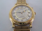 VINTAGE SEIKO GOLD PLATED WRISTWATCH AGE OF DISCOVERY 5M22-6B00 KINETIC  AUTOGEN