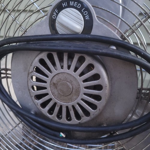 Lakewood HV-18C 3 Speed 18" Metal Crome Frame Fan With Stan - Bild 9 von 14