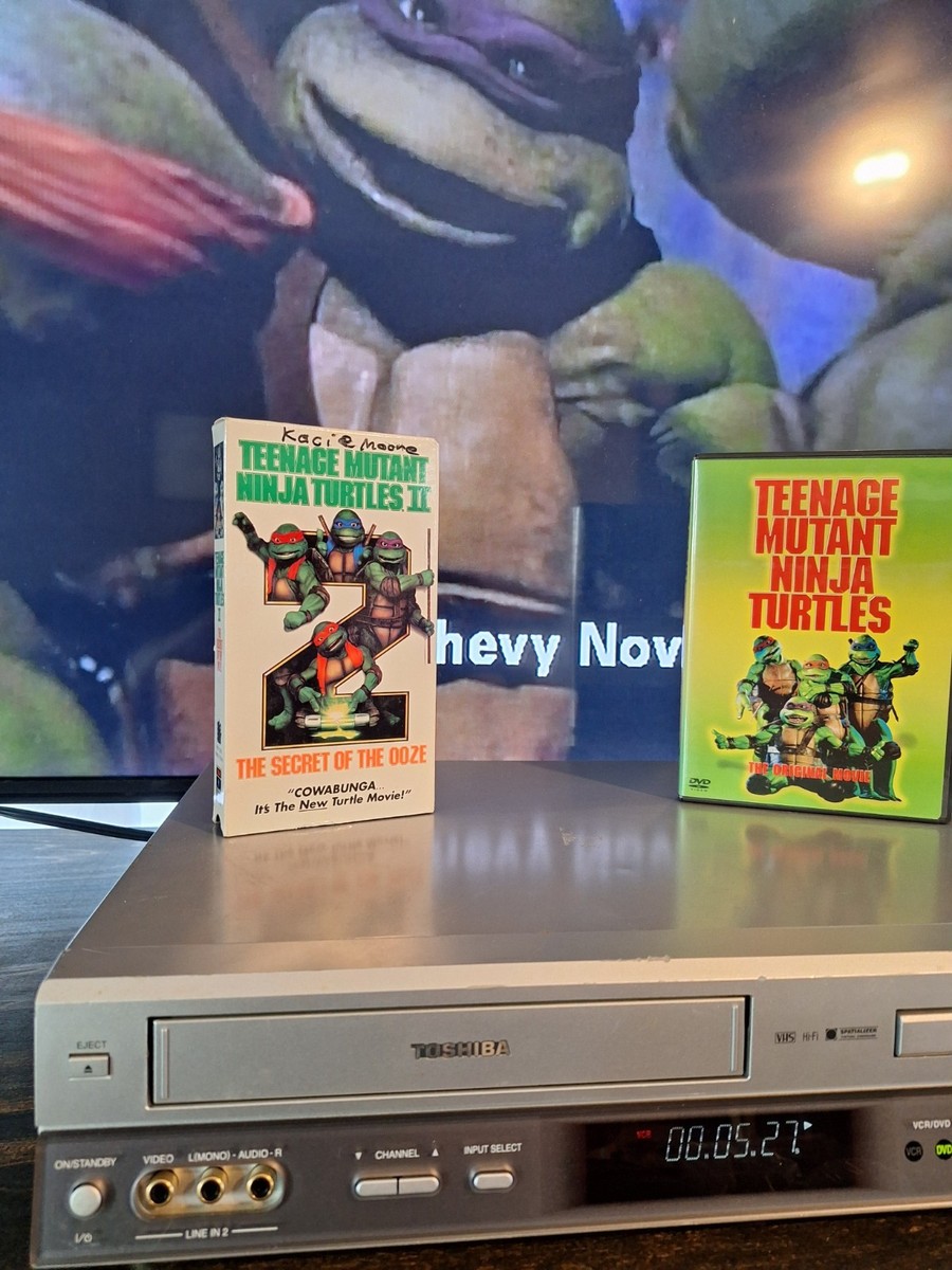 Toshiba SD-V280 DVD/VCR Combo Player VHS HI-FI Works Great! TMNT