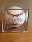 Sandy Alomar Jr Signed OMLB Rawlings Baseball White Sox Indians SD Auto Ball