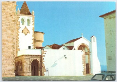 Estremoz Portugal Historic D. Diniz Audience Hall Postcard 6x4
