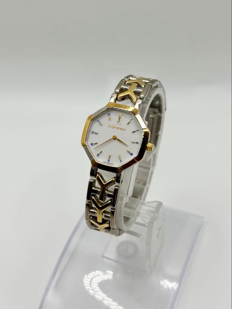 Yves Saint Laurent 2200-226313 Quartz White Dial Watc… - Gem