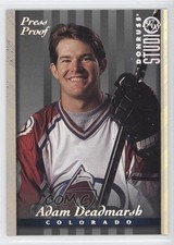 1997-98 Donruss Studio Silver Press Proof /1000 Adam Deadmarsh #70 0w2