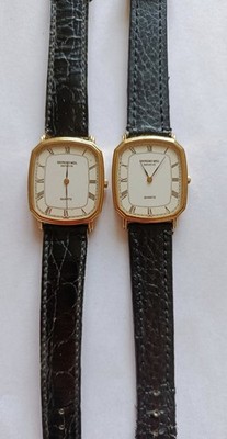 2 X Vintage Raymond Weil Geneve Watches 5317-5 -For Parts/Repair